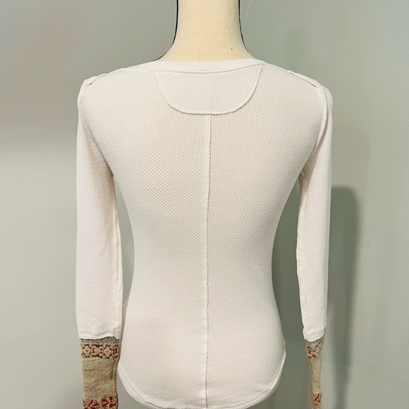 - Free People Roset Cuff Thermal Shirt S - Picture 8 of 9